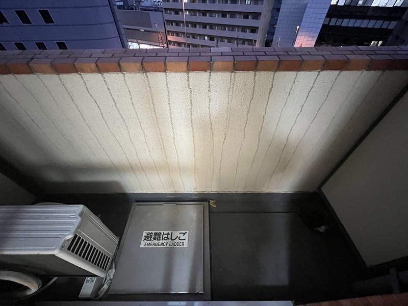 10/29 バルコニー