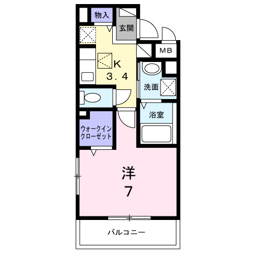 リッシュの間取り
