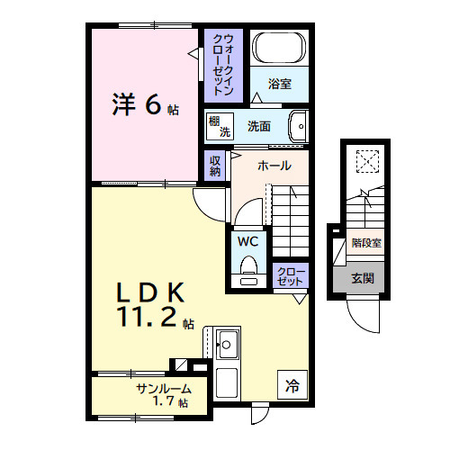 アネックス ワンの間取り