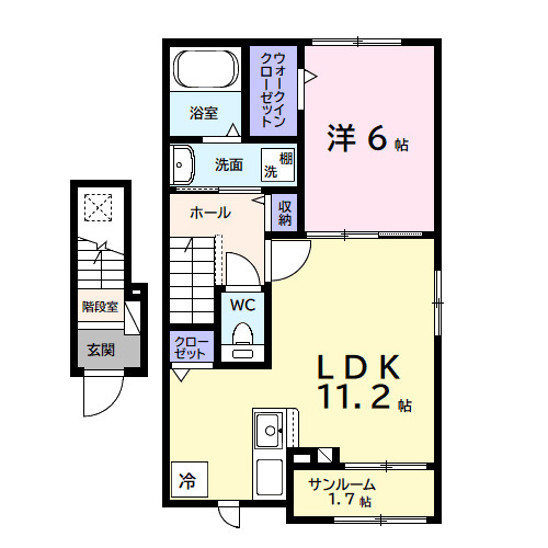 アネックス ワンの間取り
