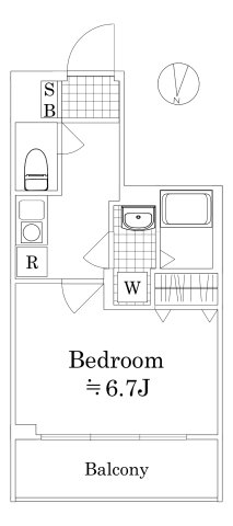 AZEST柴又の間取り
