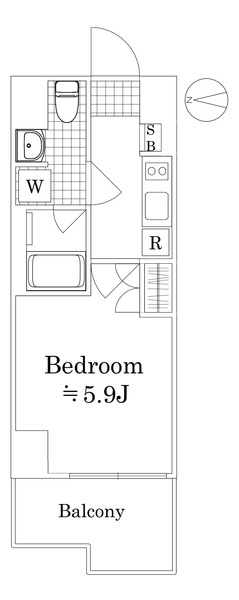 ＧＥＮＯＶＩＡ川口元郷の間取り