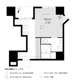 ハイネス第2巣鴨の間取り