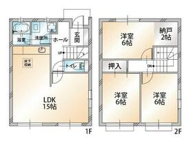 日野テラスハウスの間取り