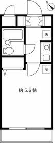 カーサスプレンディッド新宿払方町の間取り