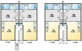 今井町共同住宅(仮)の間取り