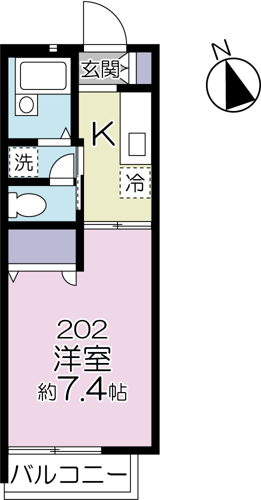 カサ・アンヘルの間取り