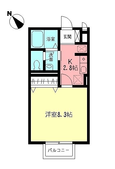 エクレールの間取り