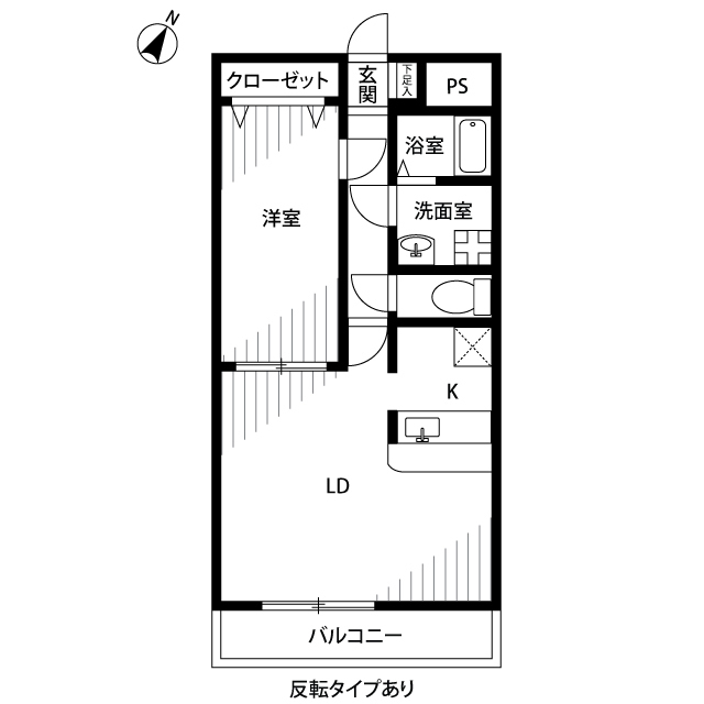 アムールハルⅡの間取り