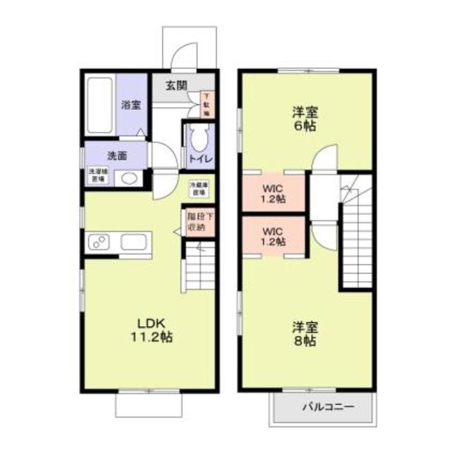 ＤＥＬＩＧＨＴ　ＰＯＲＴＥＲの間取り