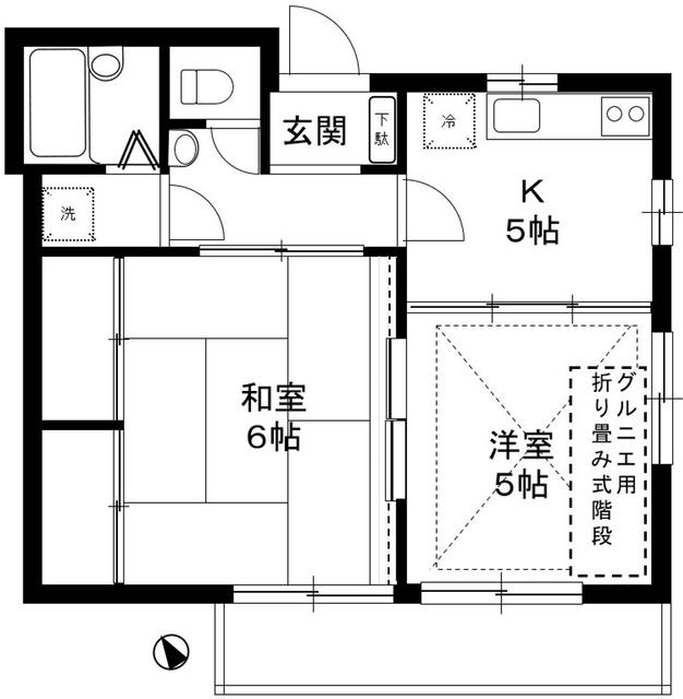 片岡邸の間取り
