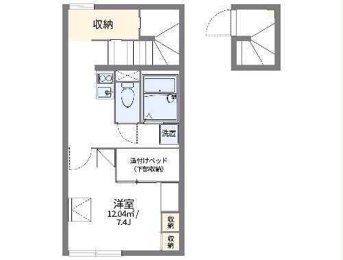 レオパレスヤマキの間取り