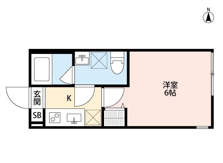 La Luce 東大和(ラルーチェヒガシヤマト)の間取り