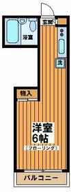 コーポラス佐方の間取り
