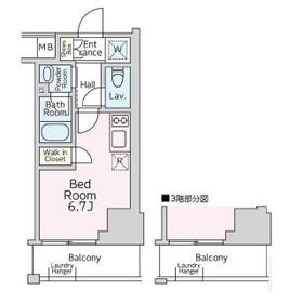 リージア大井町の間取り