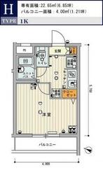 スカイコート練馬壱番館の間取り