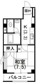 アルシェ浜松の間取り