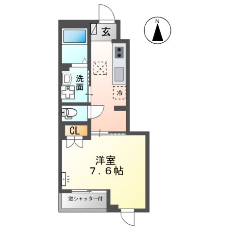 フライグラントの間取り