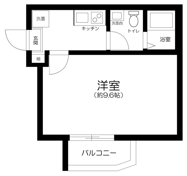 1/4 間取