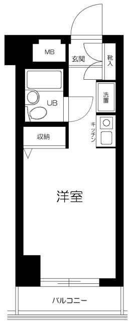 サンセール神楽坂の間取り