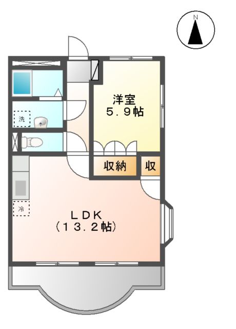 PACIFIC TENRIN(パシフィックテンリン)の間取り