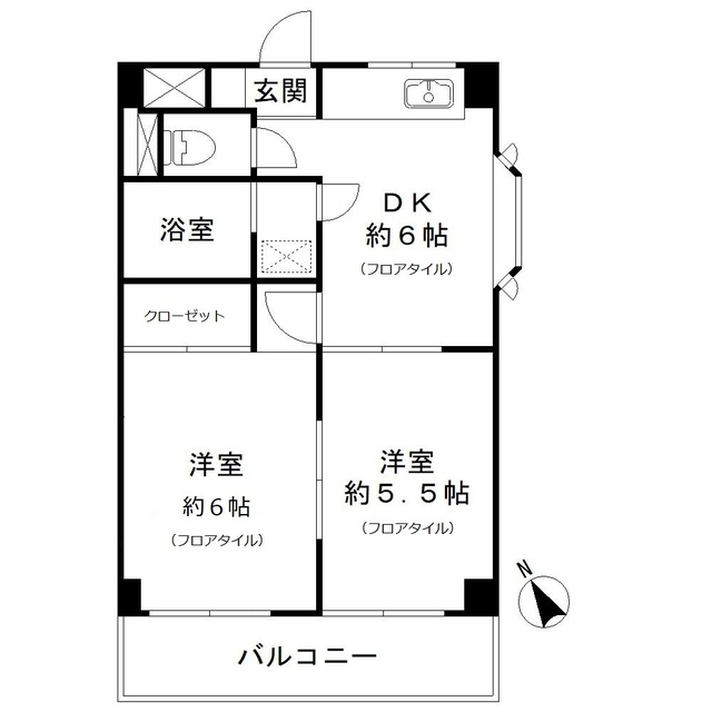 ニューハイム小原の間取り