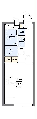 レオパレスヴィラ壱号館の間取り