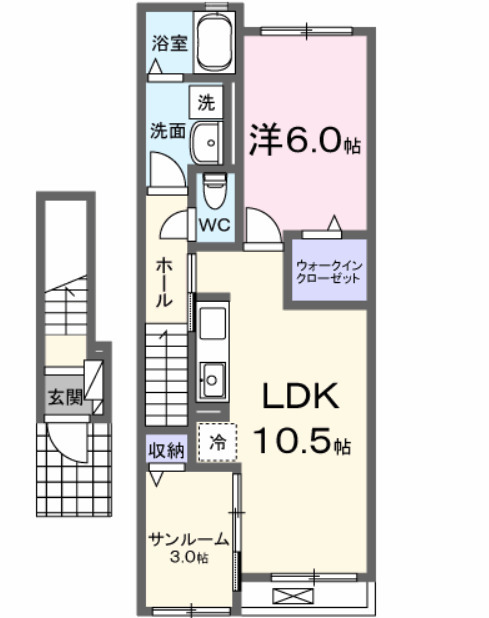 ノーヴルの間取り