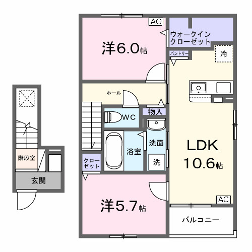 ジュピターⅢの間取り