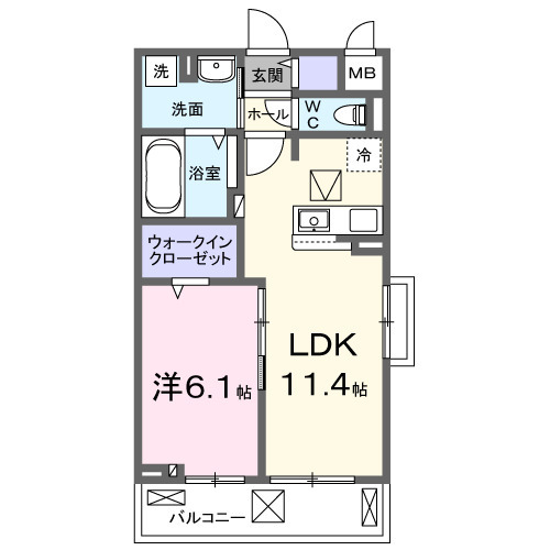 (仮称)東新井アパートの間取り