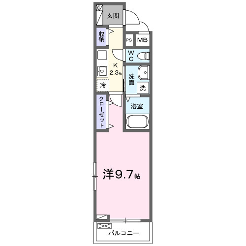 （仮称）東新井アパートの間取り