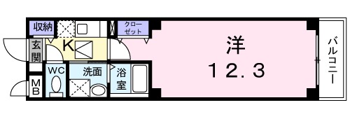ハウス カームリーの間取り