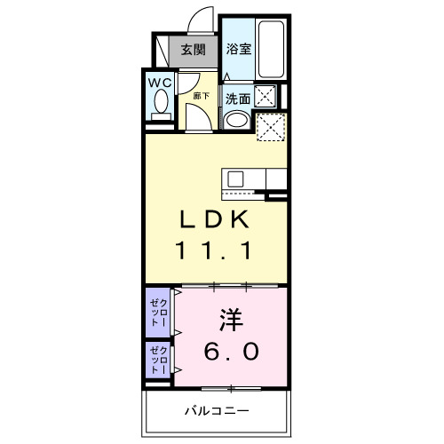 梶町3丁目アパート(028477201)の間取り