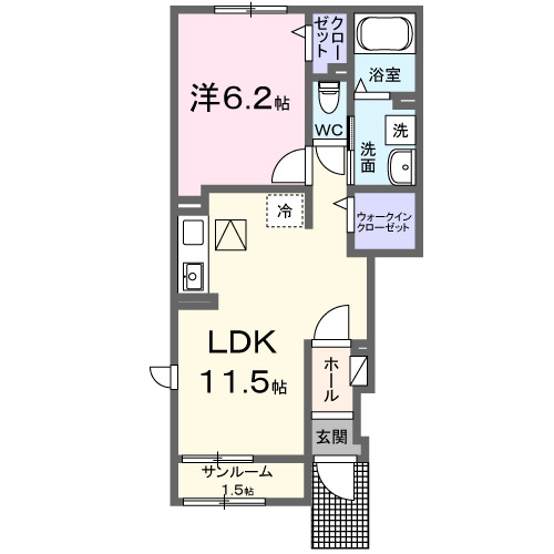 ノワールの間取り