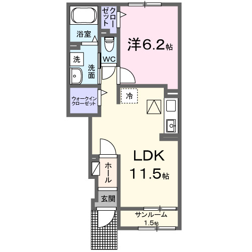 ノワールの間取り