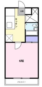 シルキー吉美 B303の間取り