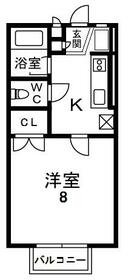 パークウッドＫⅡの間取り