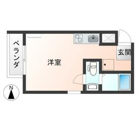 コスモス翔東今泉の間取り