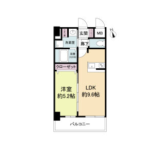 2/2 間取