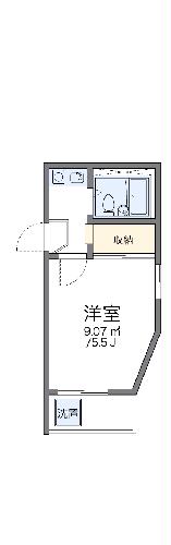 レオパレスTOSAの間取り