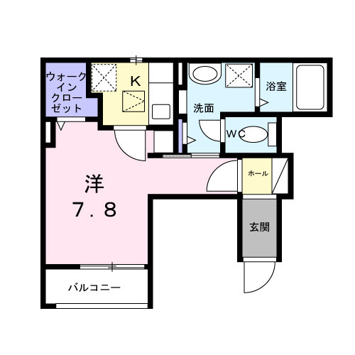 相光ビレッジ戸塚Ⅱの間取り