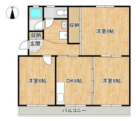 積志ハイツの間取り