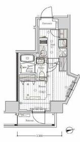 ＭＡＸＩＶ南砂町の間取り