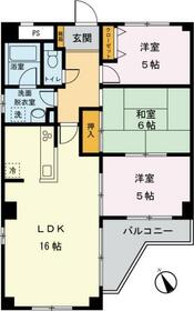 カーサフローラの間取り