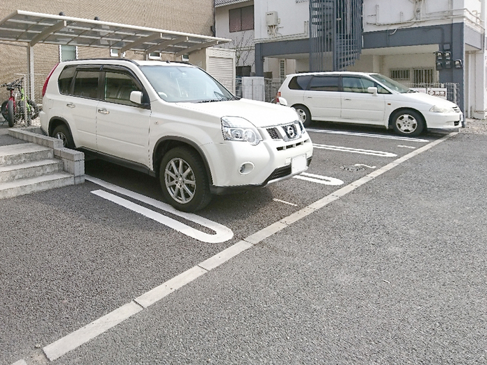 9/13 駐車場