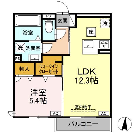 D-Hills中田町の間取り