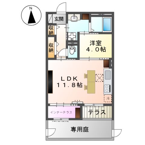 スイートモダン東宿郷3丁目新築マンションの間取り