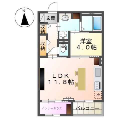 スイートモダン東宿郷3丁目新築マンションの間取り