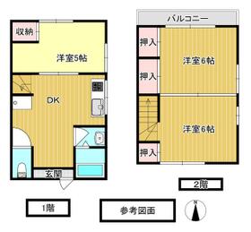 豊栄ハイツCの間取り