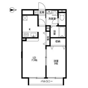 アムールヴェール蛍池の間取り